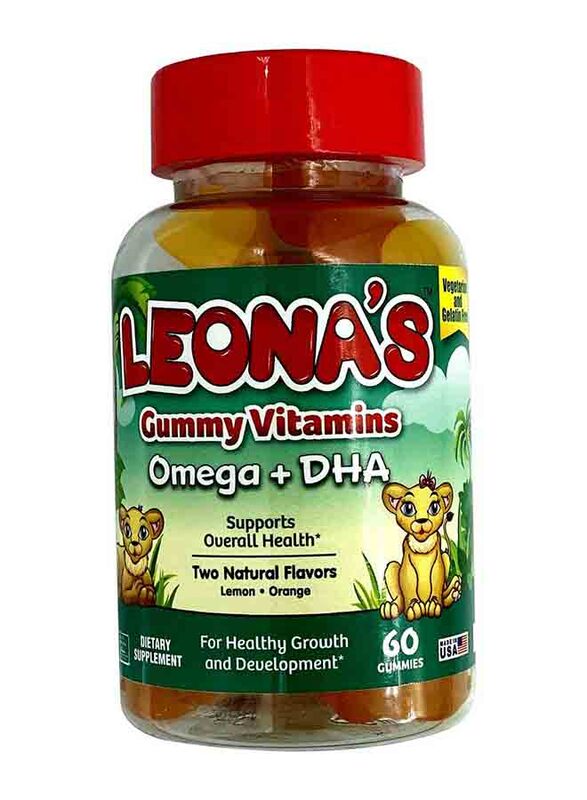 

Leosons Leonas Omega Plus DHA Dietary Supplement, 60 Gummies