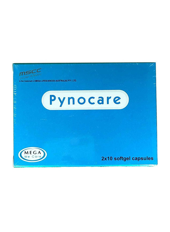 

Mega Pynocare, 20 Softgels Capsules