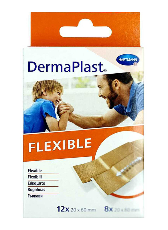 

Hartmann Dermaplast Flexible Plaster Assorted, 20 Strips