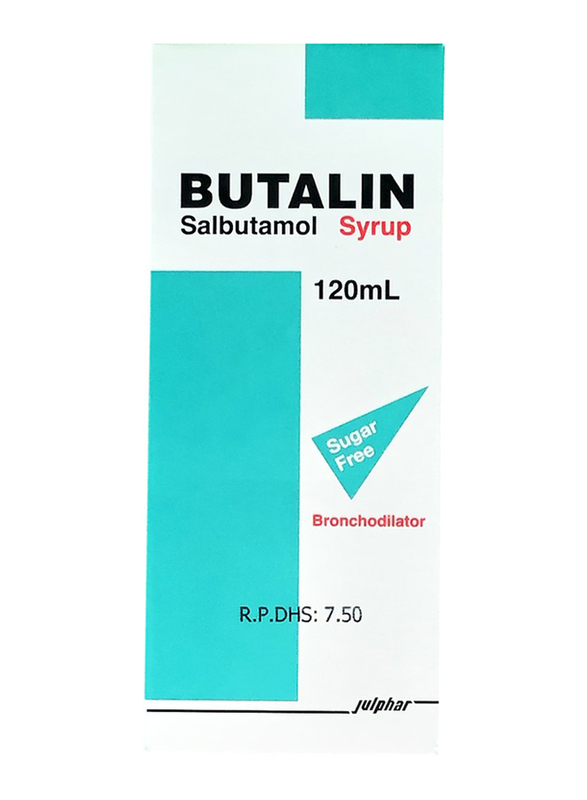 

Julphar Butalin Syrup, 120ml