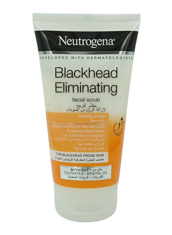 

Neutrogena Blackhead Eliminating Facial Scrub, 150ml
