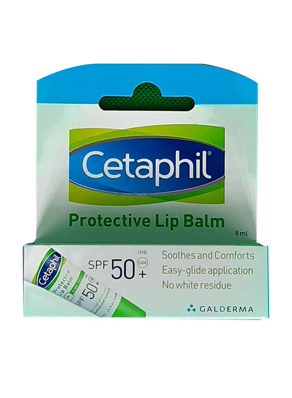 

Cetaphil Lip Balm Spf 50, 8ml, White