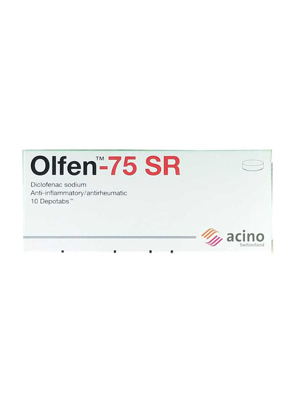 

Acino Olfen SR Depotabs 75mg, 10 Tablets