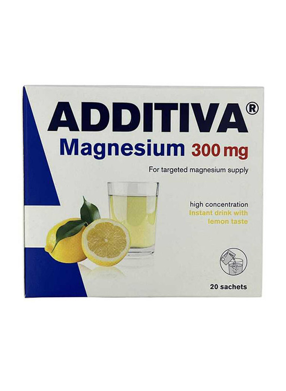 

Additiva Magnesium 300mg, 20 Sachets