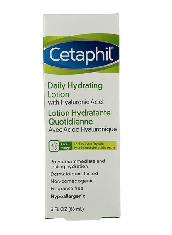 

Cetaphil Daily Hydrating Lotion With Hyaluronic Acid, 88ml