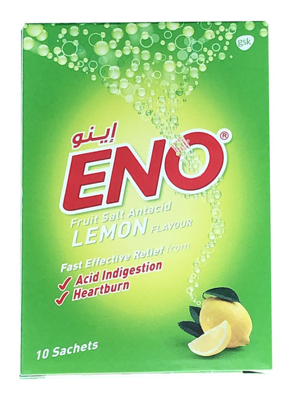 

GSK Eno Lemon Sachets, 10 Sachets