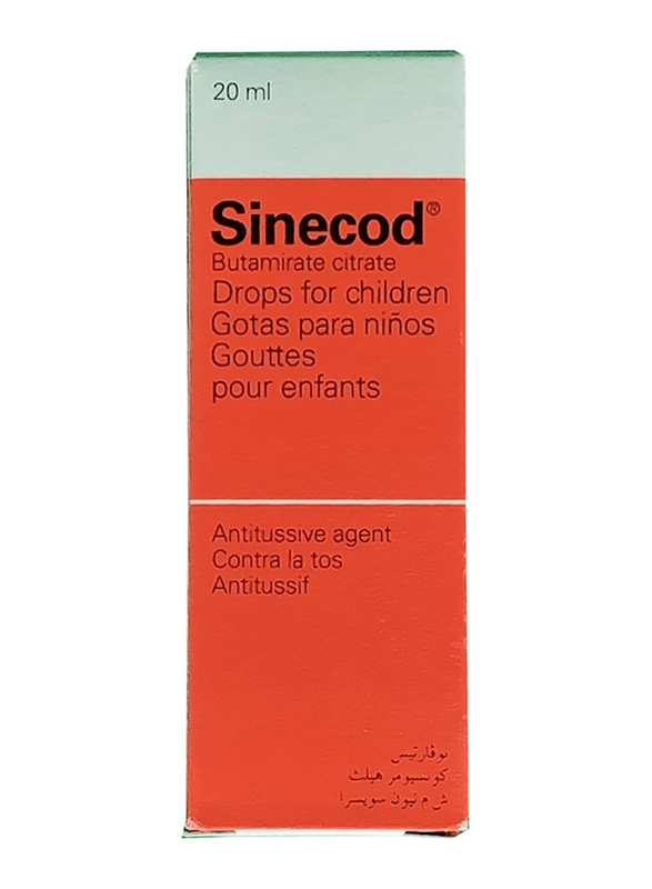 

Novartis Sinecod Drops, 20ml