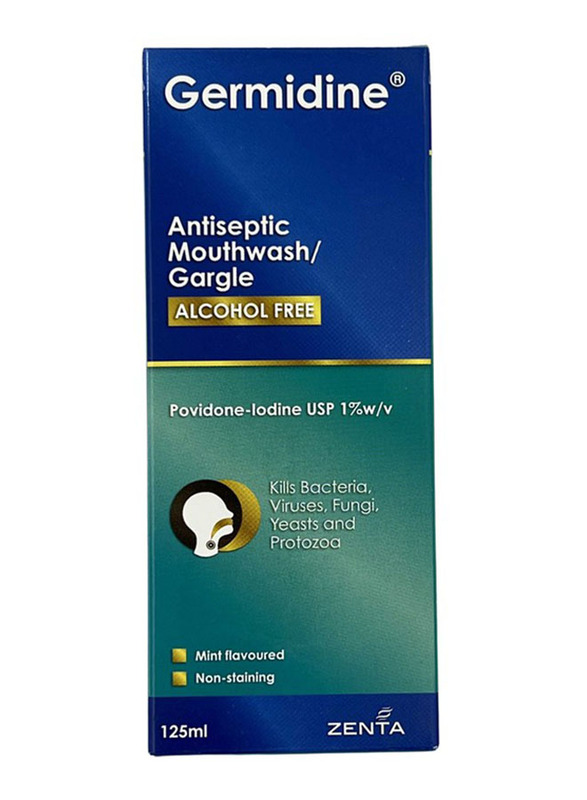 

Germidine Antiseptic Mouthwash Gargle, 125ml