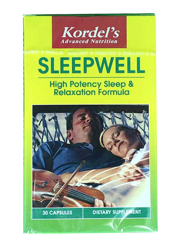 

Kordels Sleepwell Dietary Supplements, 30 Capsules