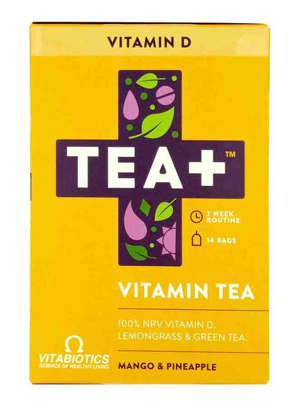

Vitabiotics Vitamin D Mango and Pineapple Vitamin Tea, 14 Bags