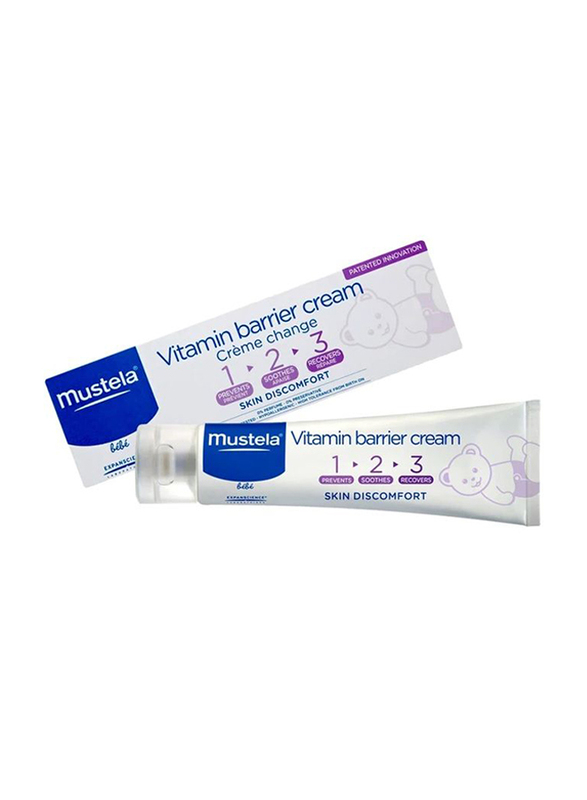 

Mustela 50ml Vitamin Barrier Cream for Baby, White