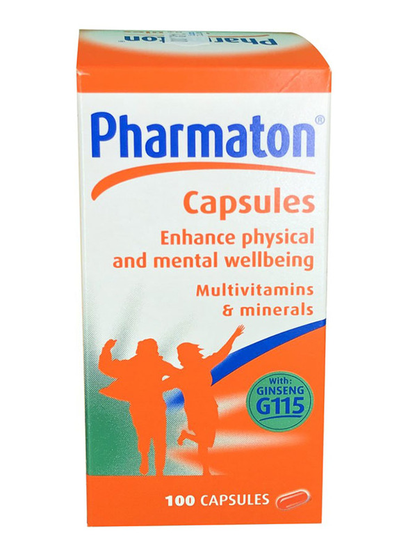 

Pharmaton Multivitamins & Minerals Capsules, 100 Capsules