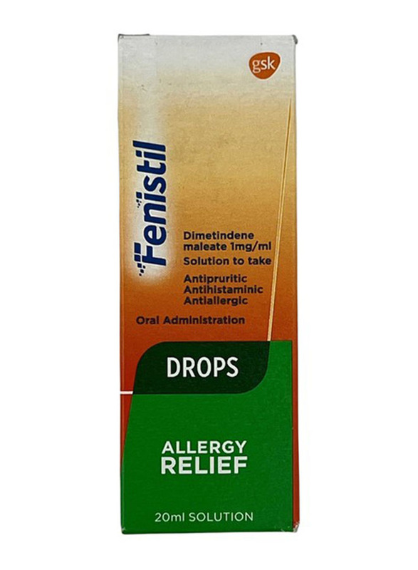 

Glaxo Smith Kline Fenistil Oral Drops, 20ml