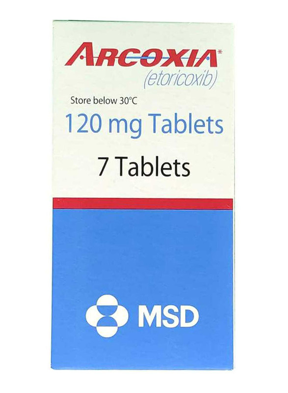 

MSD Arcoxia 120mg, 7 Tablets