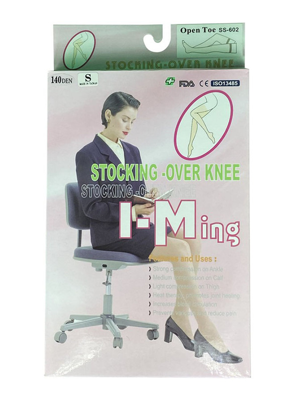 

I-Ming Stocking Over Knee, Small, Brown