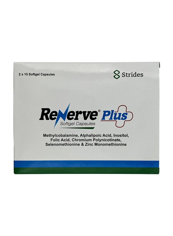

Strides Pharma Renerve Plus Capsules, 30 Capsules