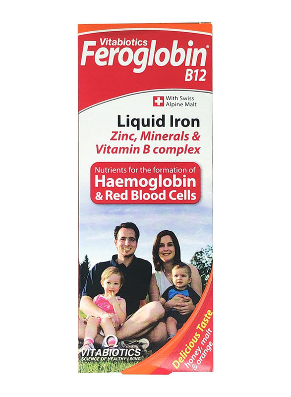 

Vitabiotics Feroglobin Vitamin Liquid, 200ml