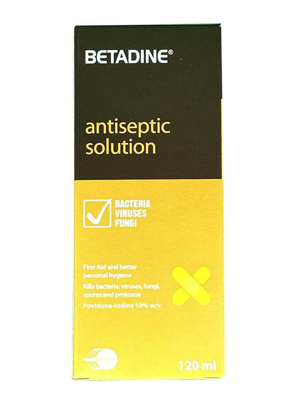 

Betadine Antiseptic Solution, 120ml