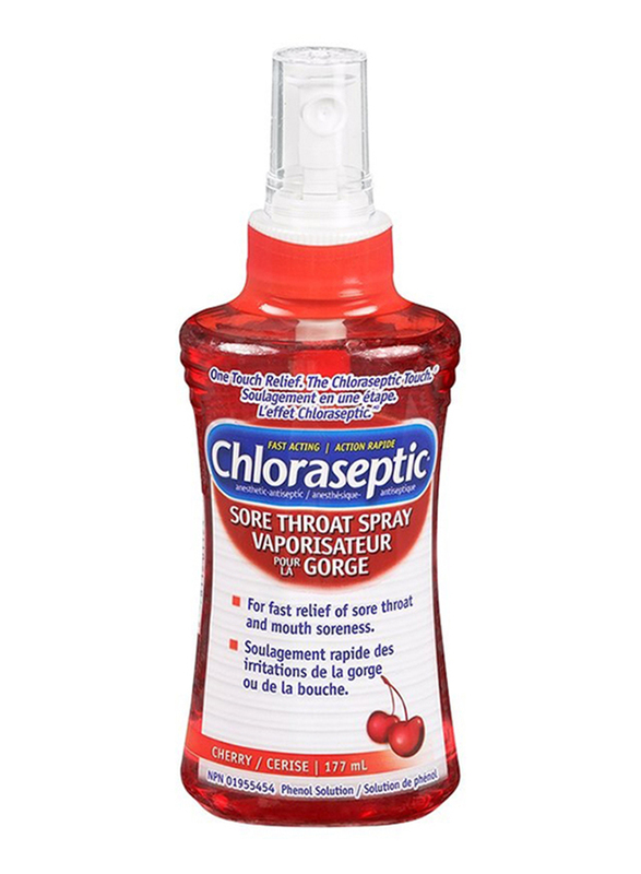 

Chloraseptic Cherry Sore Throat Spray, 177ml