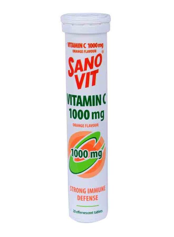 

Sanovit Vitamin C, 1000mg, 20 Effervescent Tablets