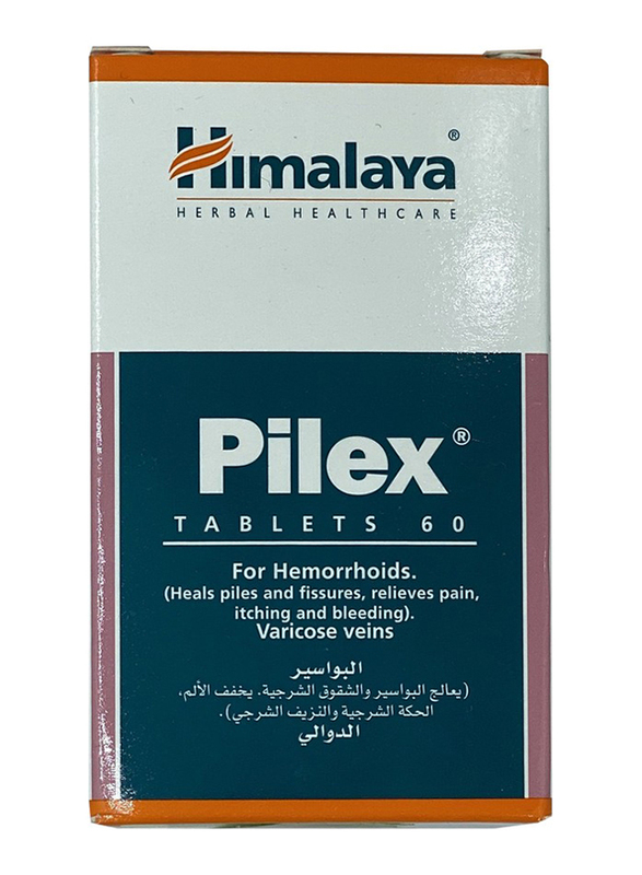 

Himalaya Pilex, 60 Tablets