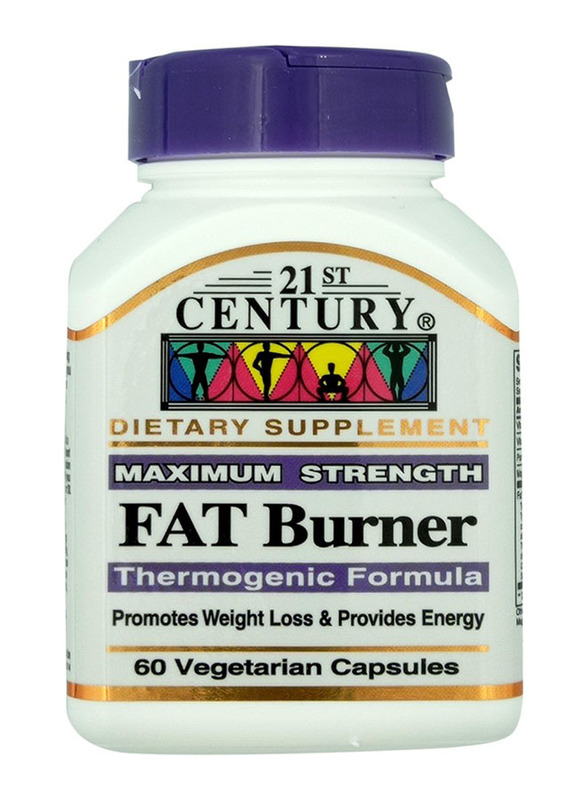 

21st Century Maximum Strength Fat Burner, 60 Capsules