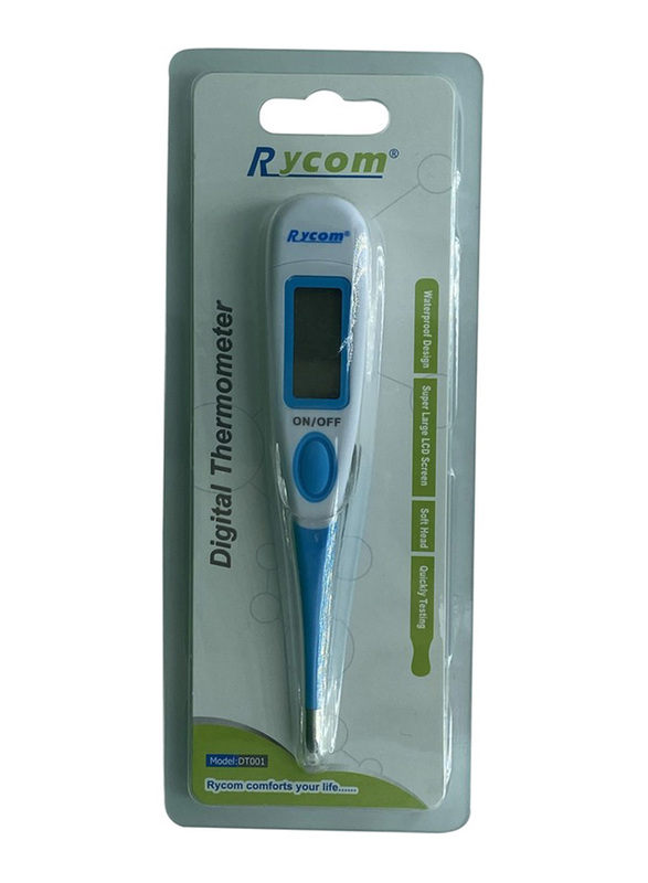 

Rycom Digital Thermometer, Blue/White