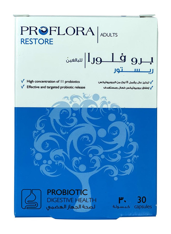 

Lunatus Proflora Restore Adults Capsules, 30 Capsules