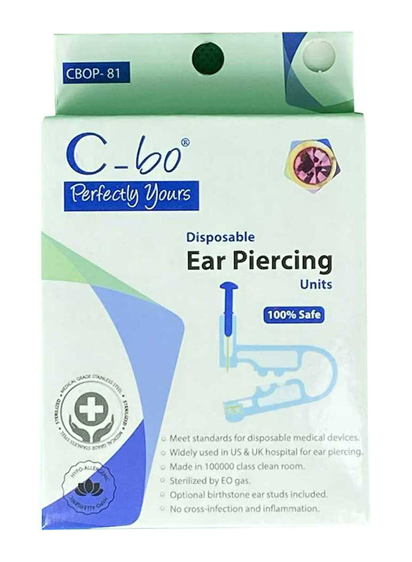 

C-Bo Ear Disposable Piercing Unit for Women, Multicolour