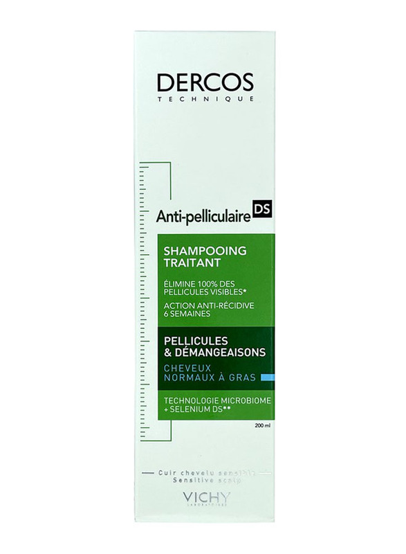 

Vichy Dercos Anti Dandruff DS Dermatological Shampoo, 200ml
