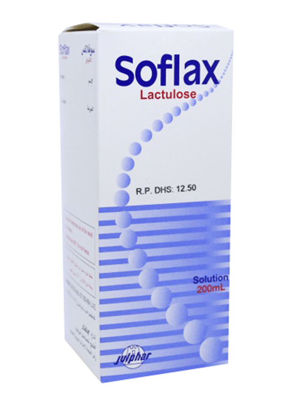 

Soflax Lactulose Solution Syrup, 200ml