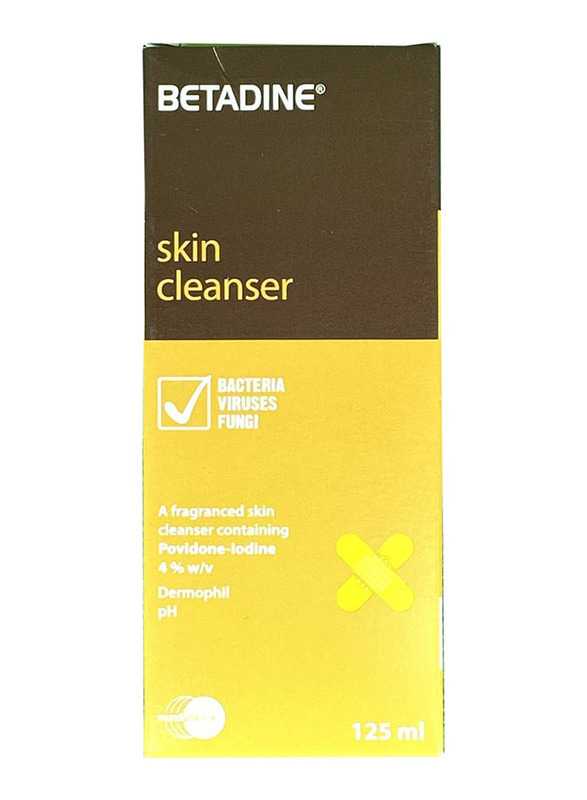 

Betadine Skin Cleanser, 125ml