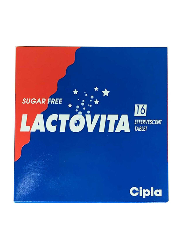 

Cipla Lactovita Effervescent Vitamin, 16 Tablets