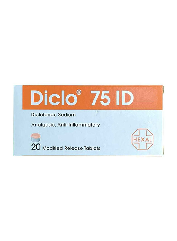 

Hexal Diclo 75 ID, 20 Tablets