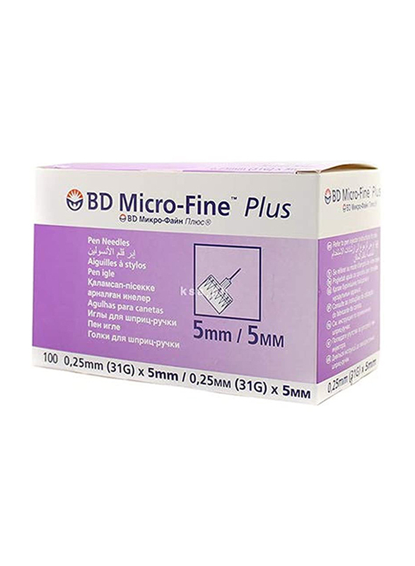 

BD 100-Piece Microfine Plus Needles, 4mm, 31gm