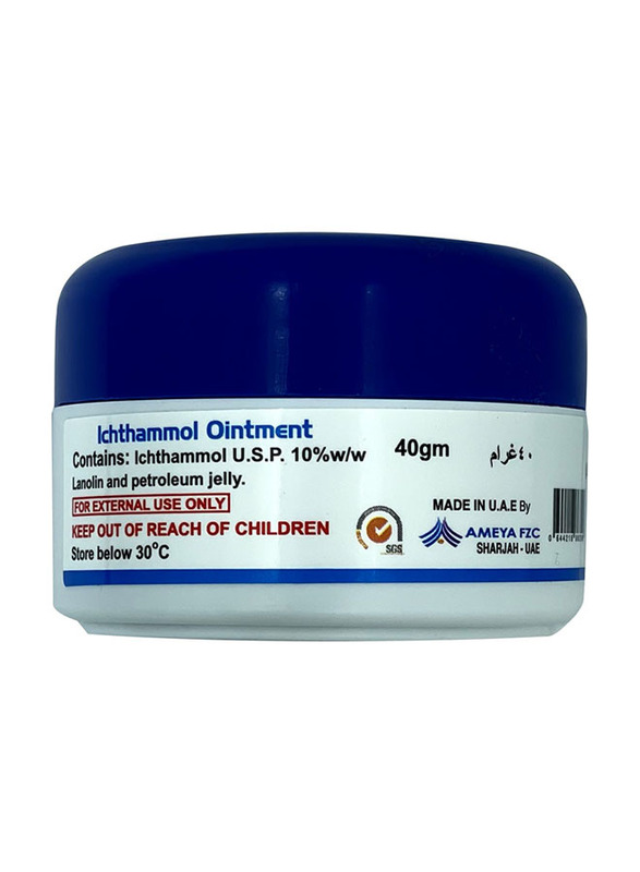 

Ameya Fzc Ameya Ichthammol Ointment 10%, 40g