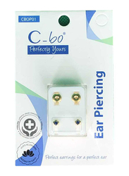 C-Bo Ear Piercing Stud Earrings for Women, Multicolour