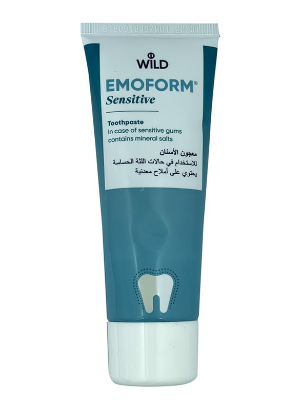 

Wild Emoform Sensitive Toothpaste, 75ml