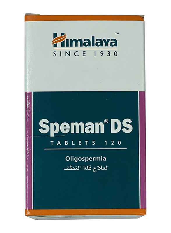 

Himalaya Speman DS Tablets, 120 Tablets