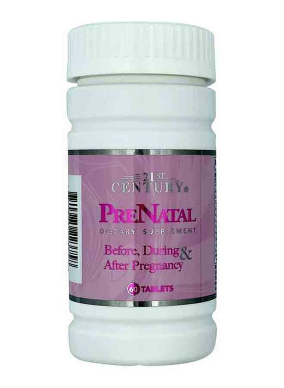 

21St Century Prenatal Dietary Supplement, 60 Tablets
