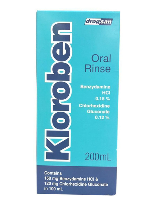 

Drogsan Kloroben Oral Rinse, 200ml
