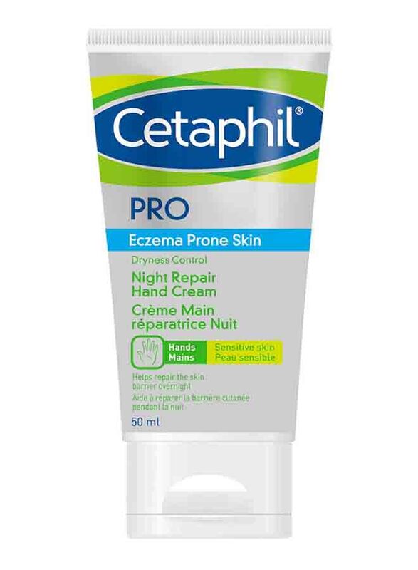 

Cetaphil Pro Eczema Prone Skin Night Repair Hand Cream, 50ml