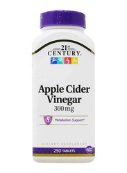 21St Century Apple Cider Vinegar Dietary Supplement, 250 Tablets