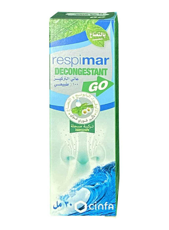 

Cinfa Respimar Decongestant Go, 30ml