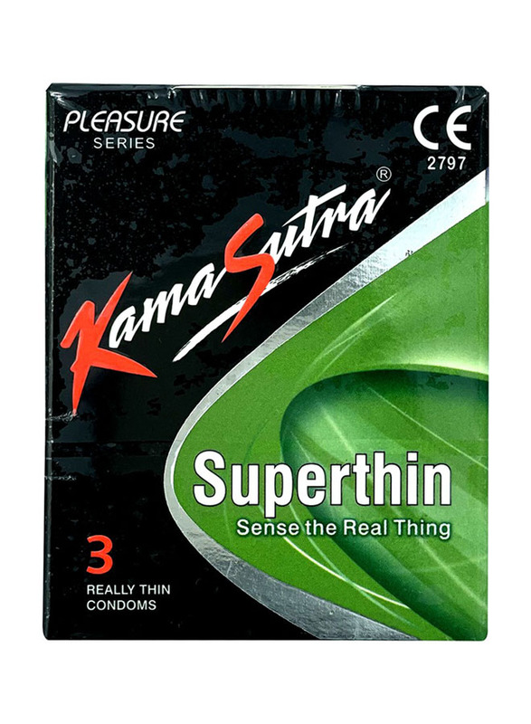 

Kamasutra SuperThin Condoms, 3 Pieces