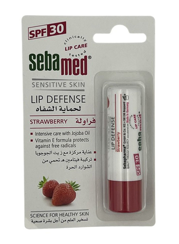 

Sebamed Strawberry Lip Defense SPF30, 4.8g, Red