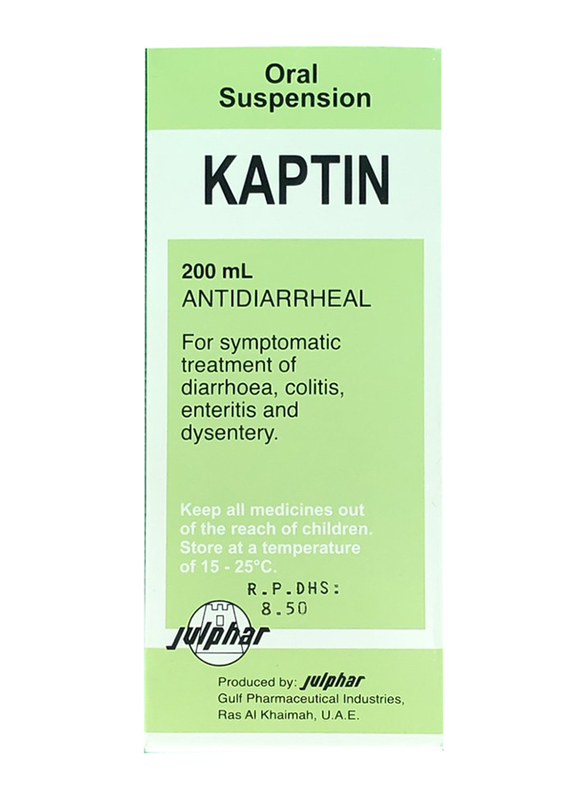 

Julphar Kaptin Oral Suspension, 200ml