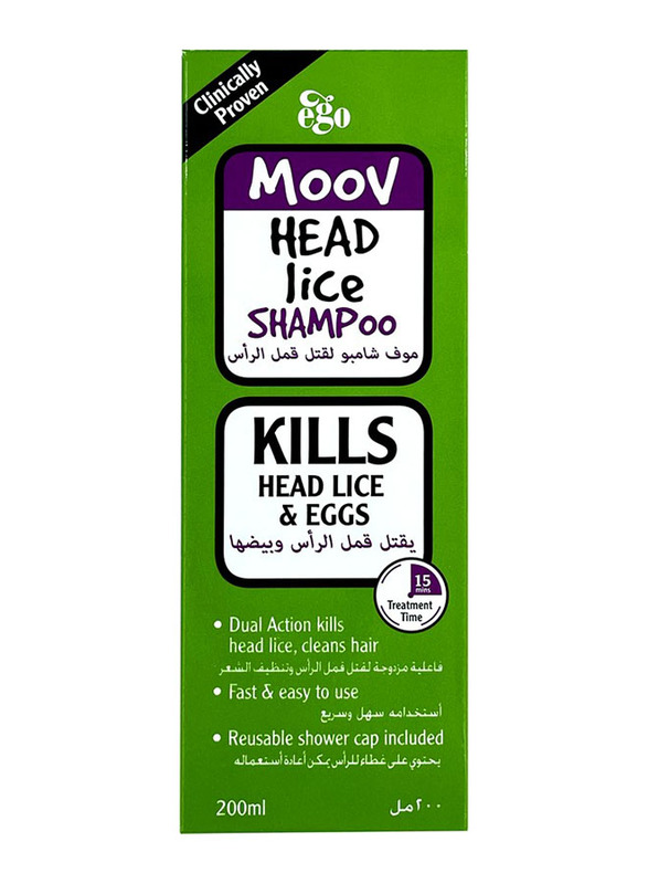 

Ego Moov Head Lice Shampoo, 200ml