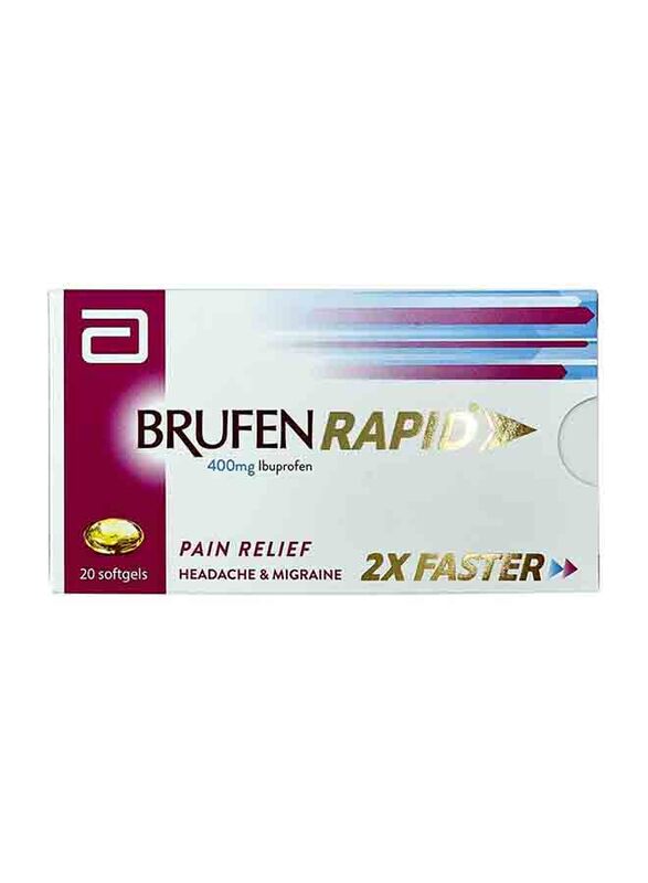 

Brufen Rapid, 400mg, 20 Capsules