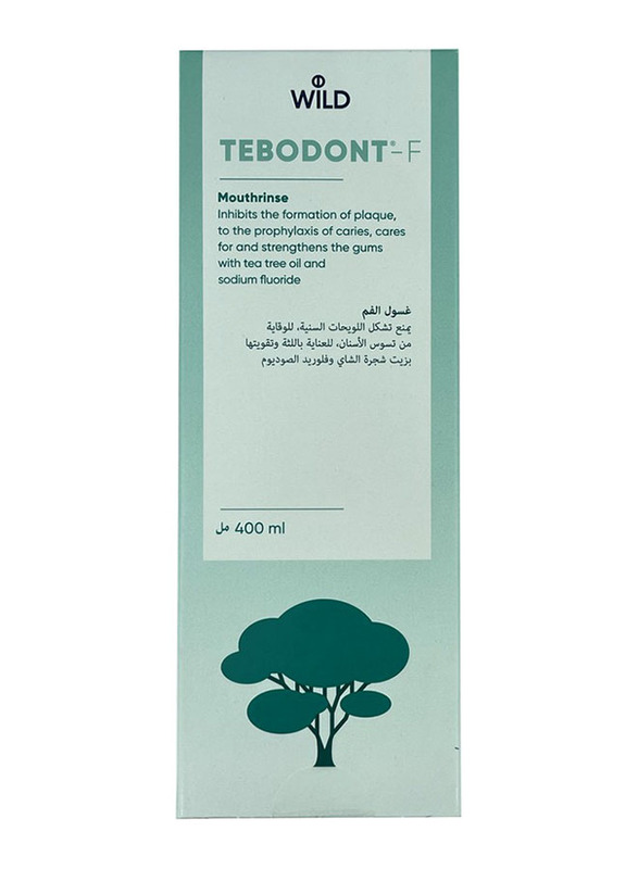 

Wild Tebodont F Mouthrinse, 400ml